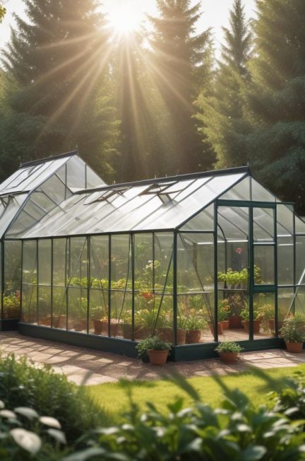 Садовые теплицы из поликарбоната: характеристики панелей 4 мм и 6 мм