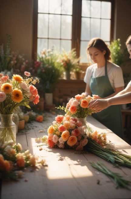 Флористическая мастерская: виды работ, материалы и техники оформления